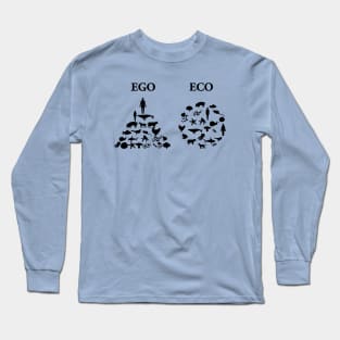 ECO beats EGO Long Sleeve T-Shirt